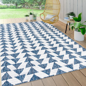Andratx Modern Tribal Geometric Indoor/outdoor Area Rug